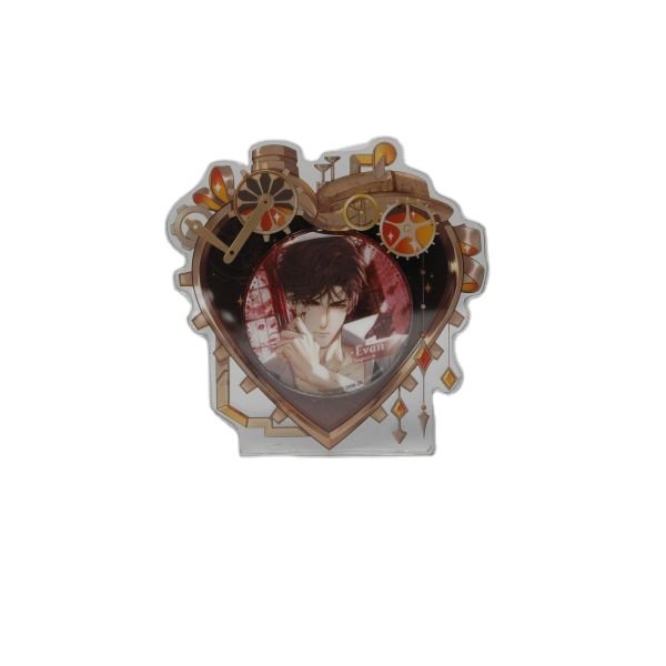 Mechanical Heart -red Acrylic magnetic frame -anime decoration