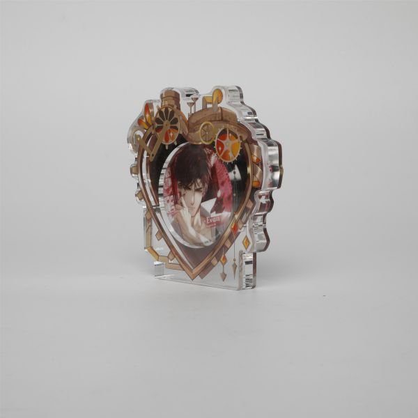 Mechanical Heart -red Acrylic magnetic frame -anime decoration