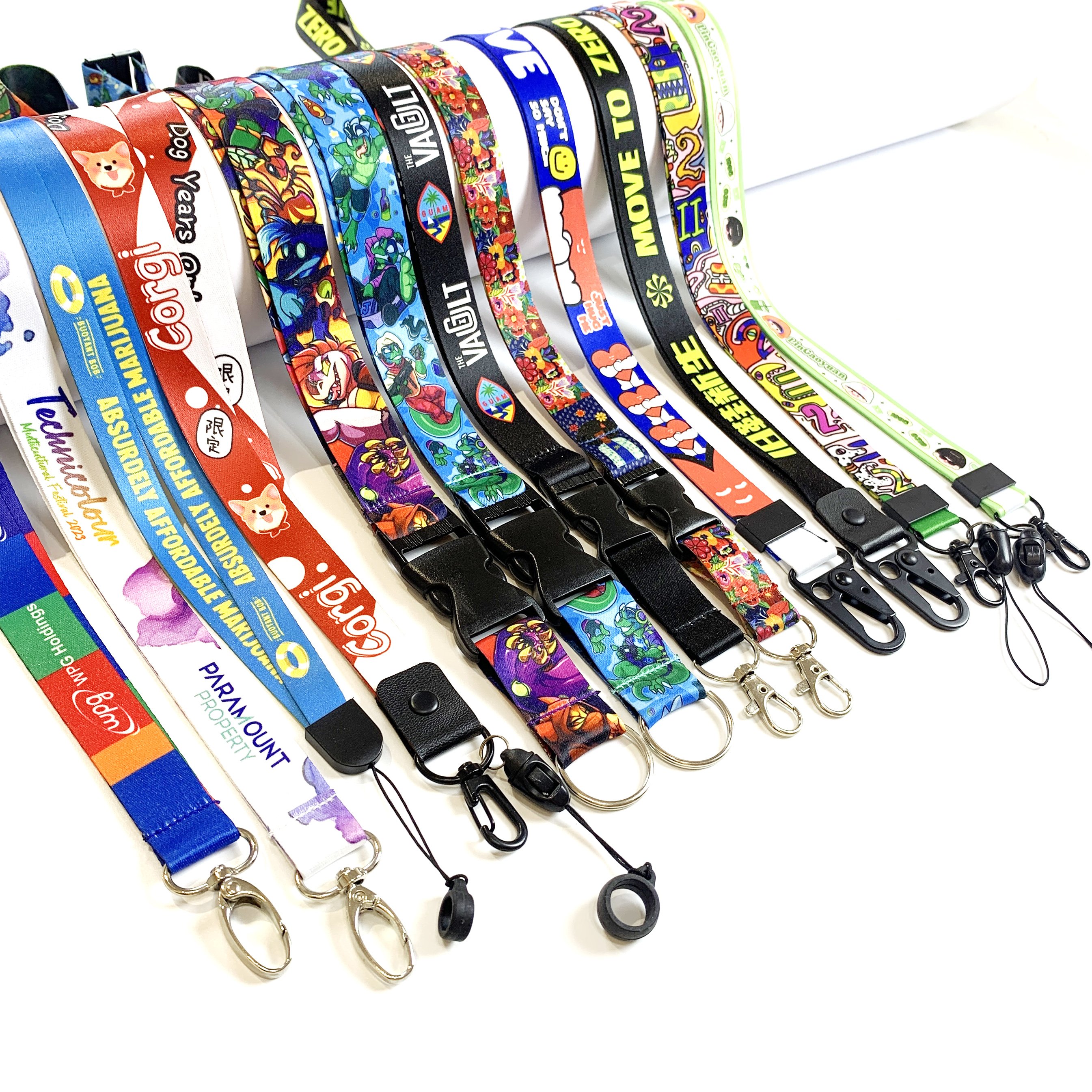 Strap Id Card Premium Credit Card Holder And Badge Holders Beaded Teachers Ni ke Lakers Logo Beads Teacher 16 Mm Lanyards