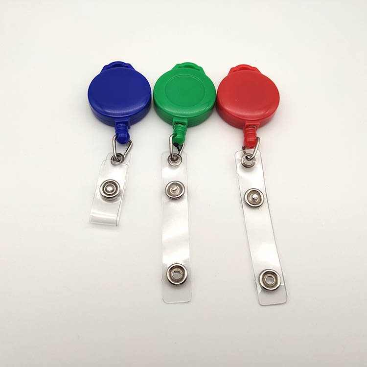Popular nurse badge reels retractable id badge holder/yoyo badge reel retractable for gifts