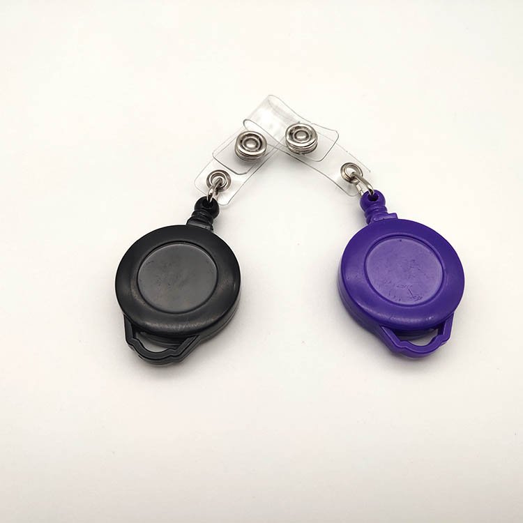 Popular nurse badge reels retractable id badge holder/yoyo badge reel retractable for gifts