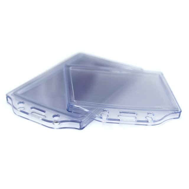 KEJEA A7 Transparent Soft PVC Card Sleeve Multi-function ID Card Protector Double Side Card Holder Loss Prevention