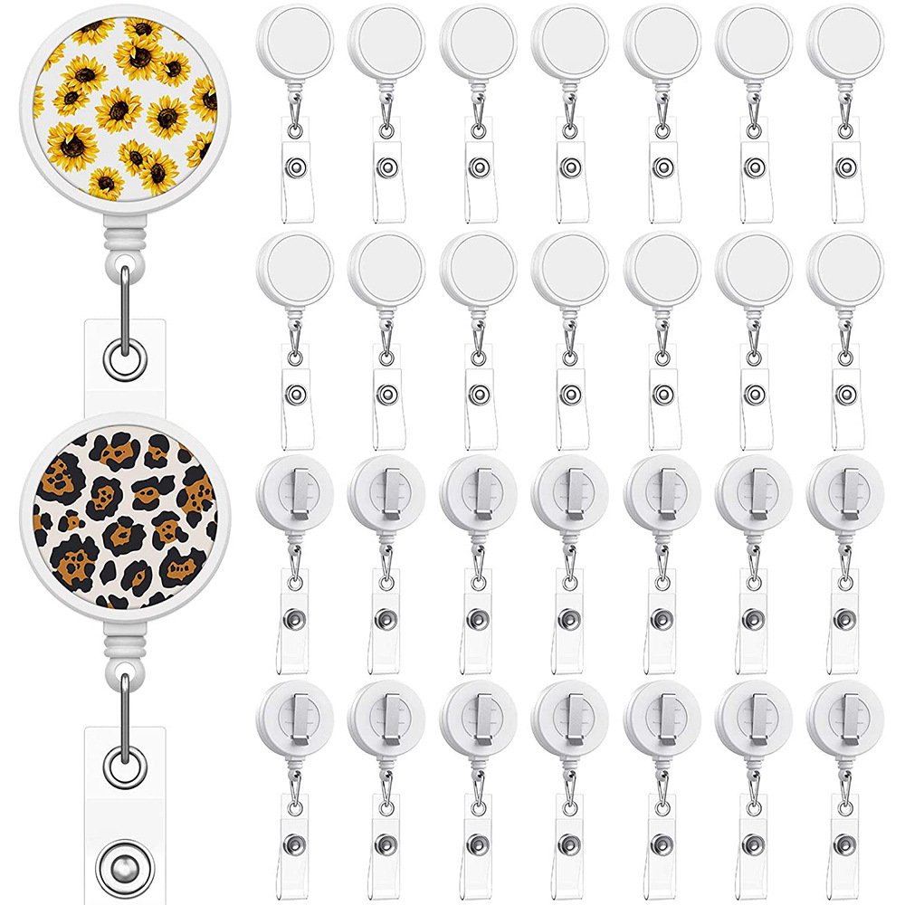 Nurse lanyards Promotional Yoyo Retractable ID Badge Reel for ID Card Holder or nursing badge reels