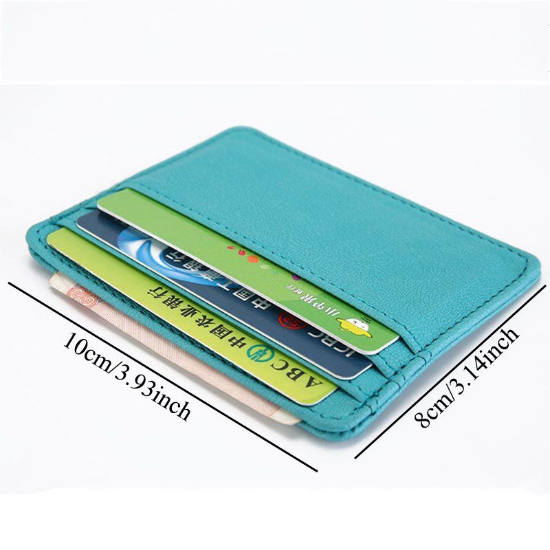 High End Fashion Wallets for Gift Folding Custom Print License ID Card Case Degradable Leather Women&Men's Portable Wallets