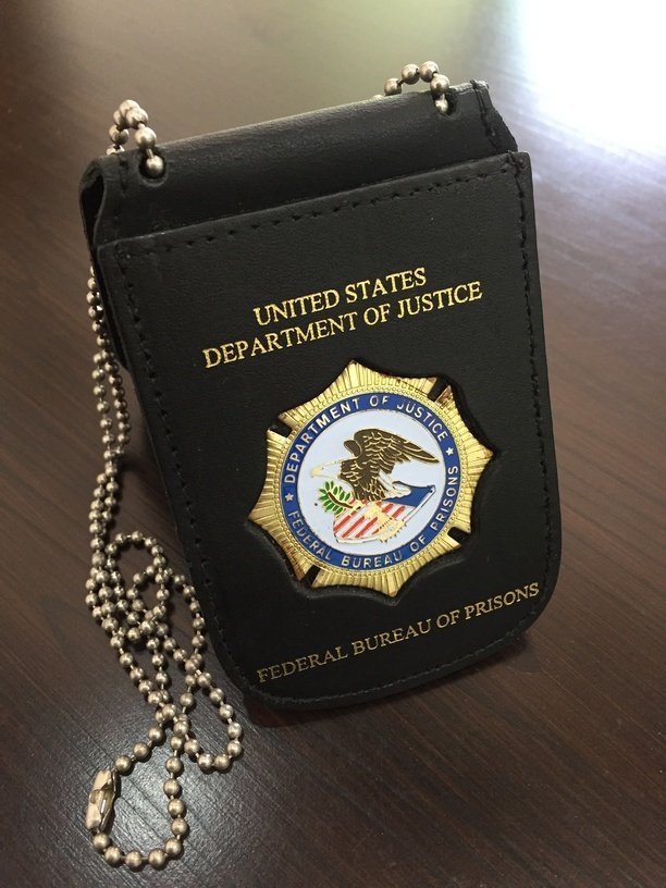Law Enforcement Badge Holder Wallet/ Badge Holder Purse/ Leather badge wallet
