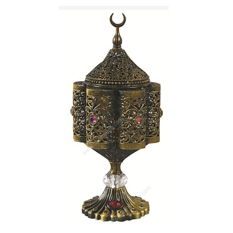 The Middle East Church Prayer Metal Censer Bakhoor Burner Electric Or Charcoal Style