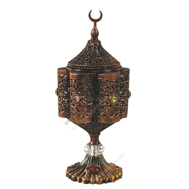 The Middle East Church Prayer Metal Censer Bakhoor Burner Electric Or Charcoal Style