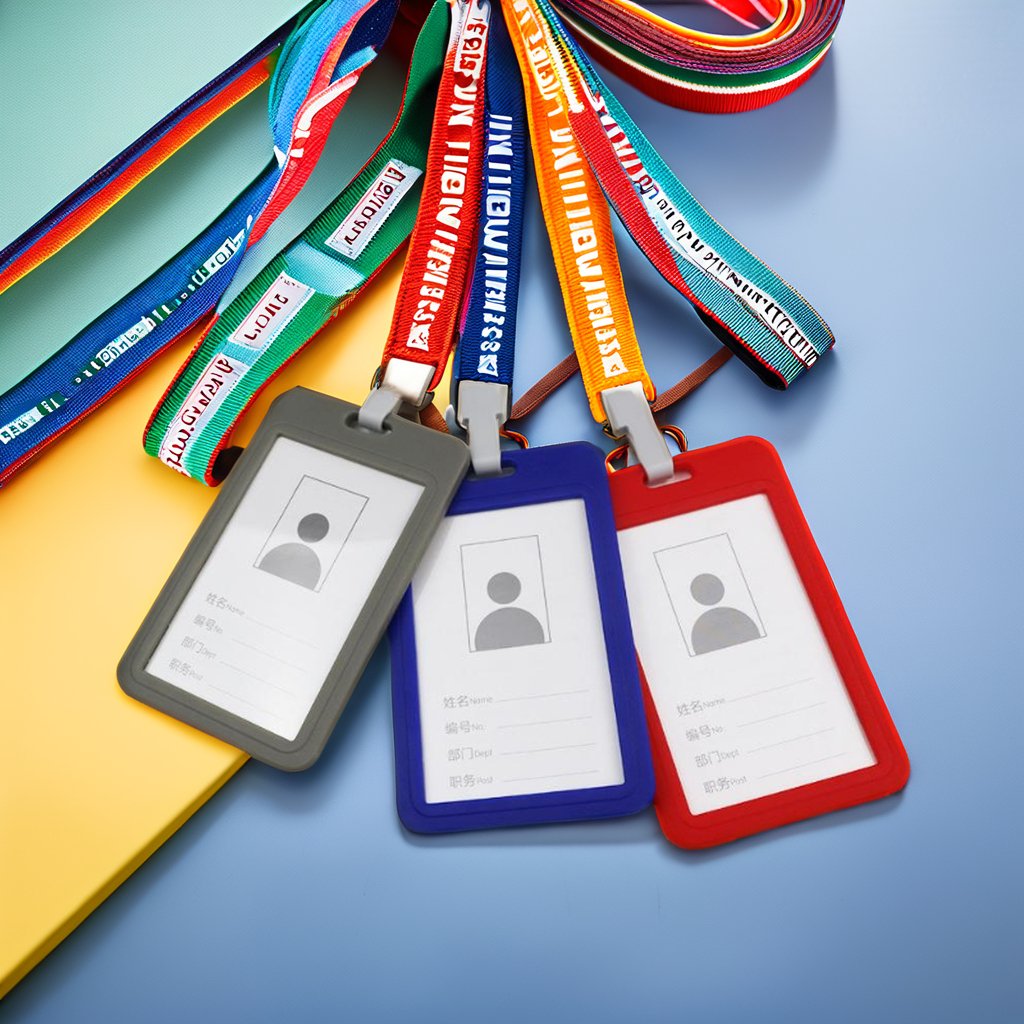 Logo Custom Lanyard with Id Card Badge Holder