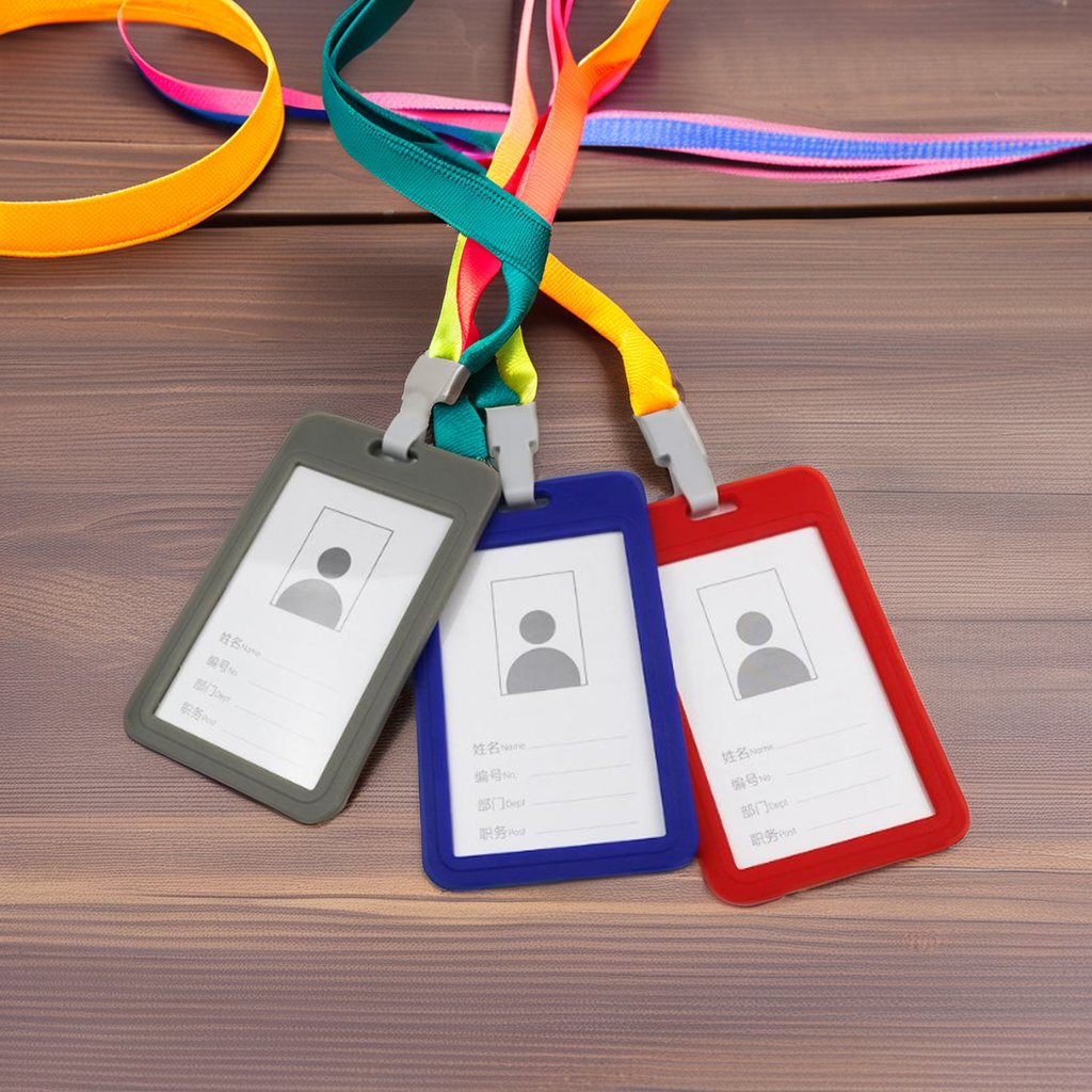 Logo Custom Lanyard with Id Card Badge Holder