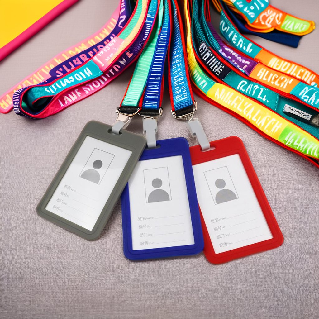 Logo Custom Lanyard with Id Card Badge Holder