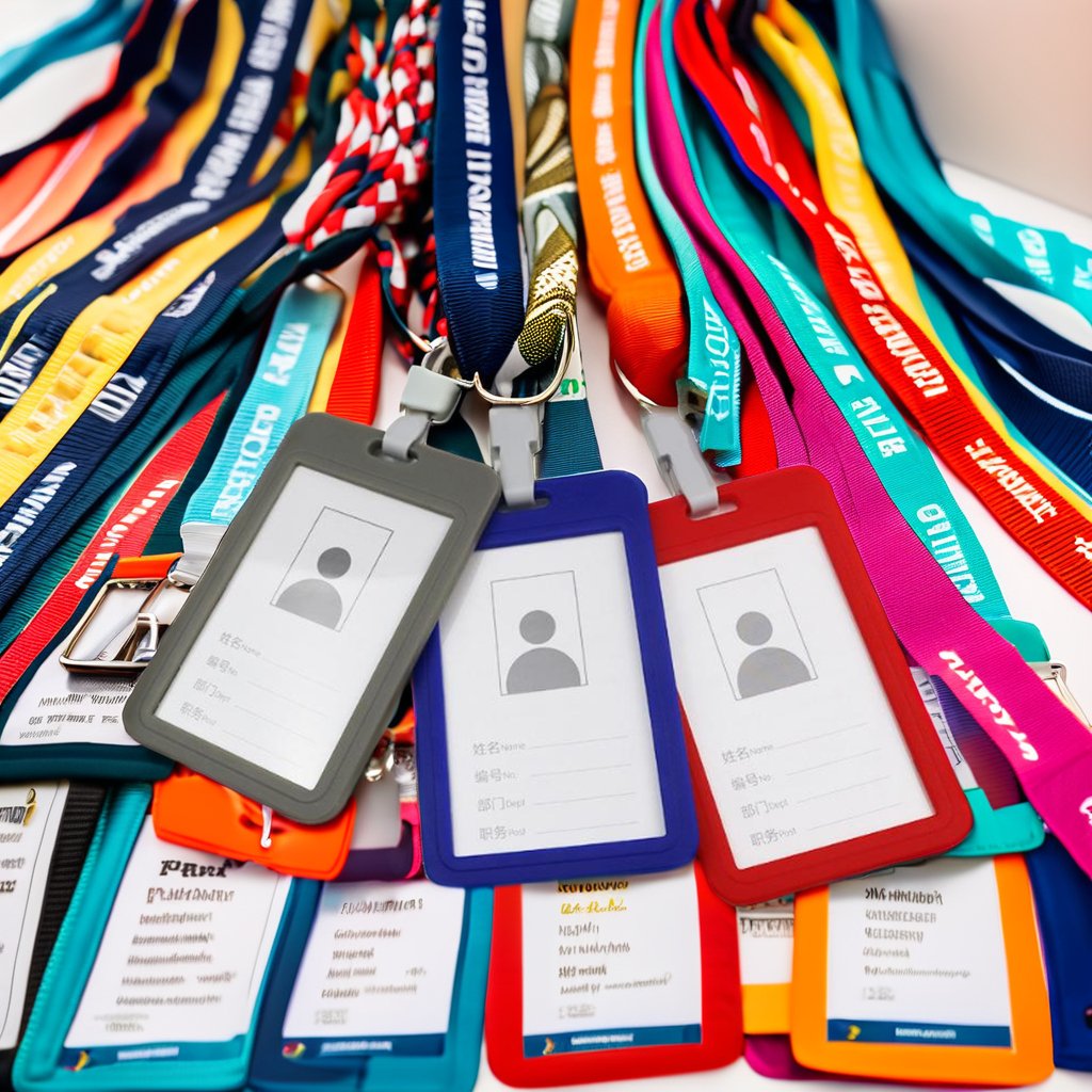 Logo Custom Lanyard with Id Card Badge Holder