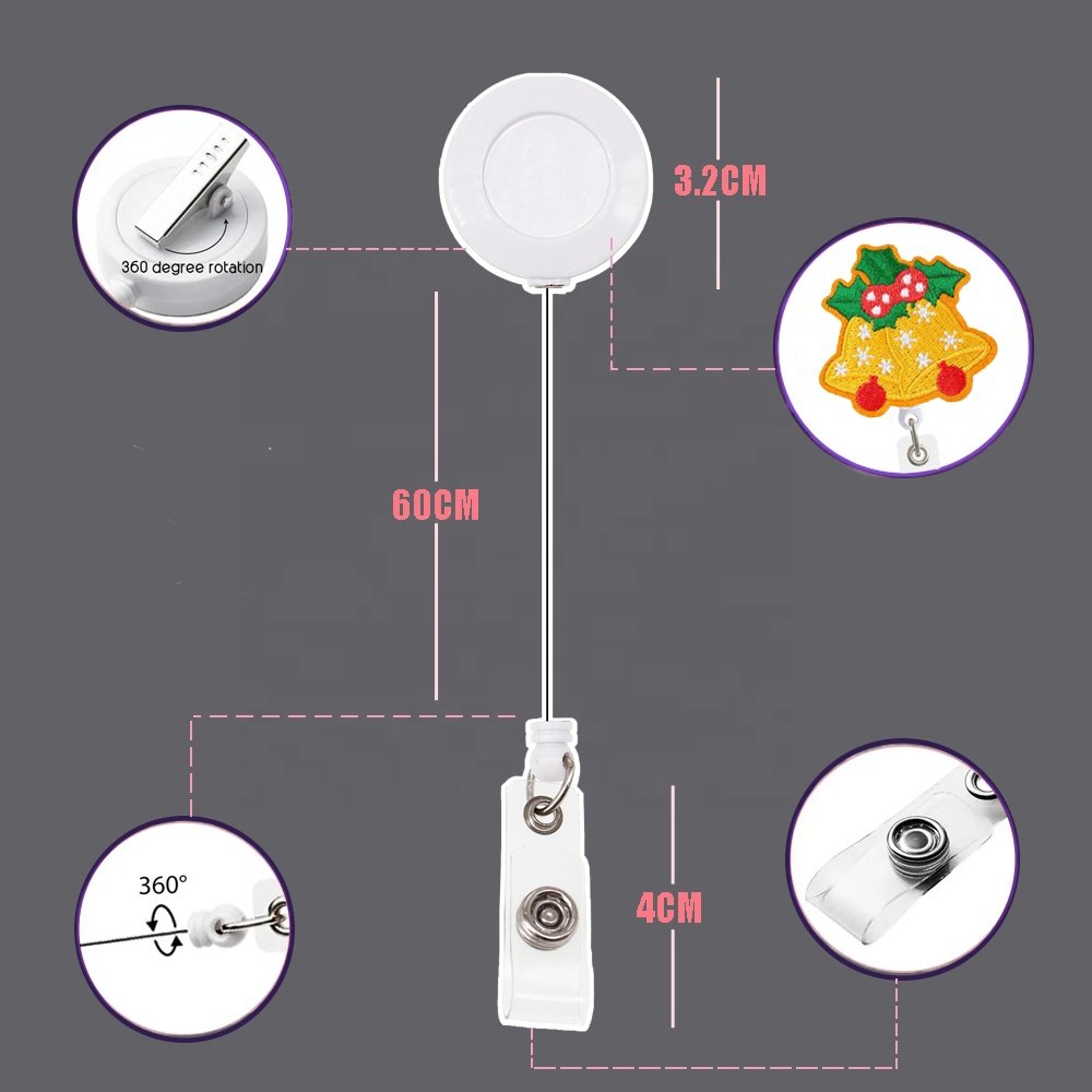 Wholesale Custom Nurse Acrylic Pill Medicine Bottle Badge Reel URINE GOOD HANDS Badge Holder