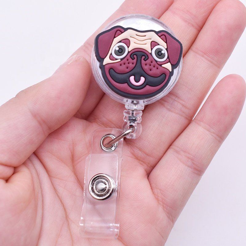 Wholesale Custom colored medical badge holder for nurses ID card
