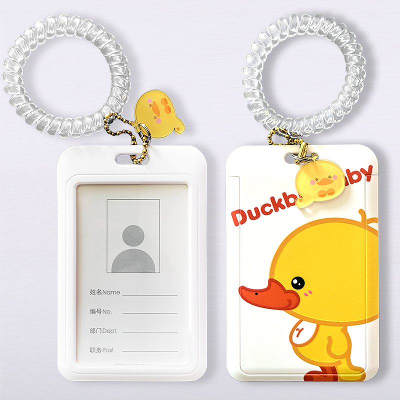Factory Professional Printing Cartoon Card Holder UV Badge Holder