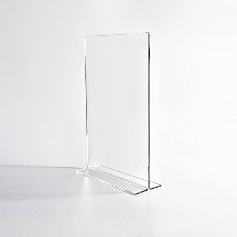 A3 A4 A5 A6 A7 size clear acrylic table card insert sign holder