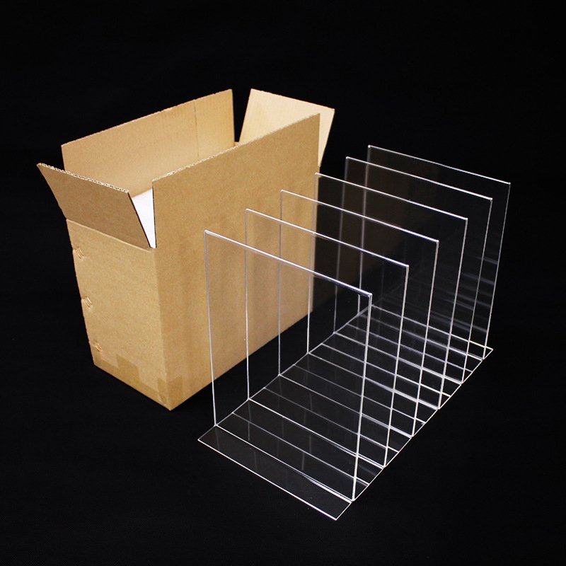 A3 A4 A5 A6 A7 size clear acrylic table card insert sign holder