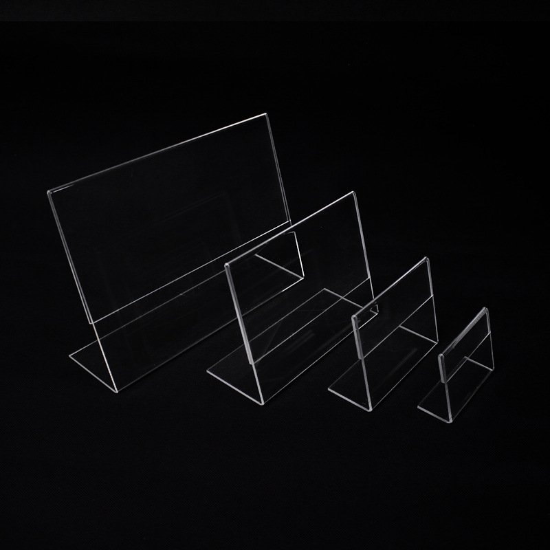 A3 A4 A5 A6 A7 size clear acrylic table card insert sign holder