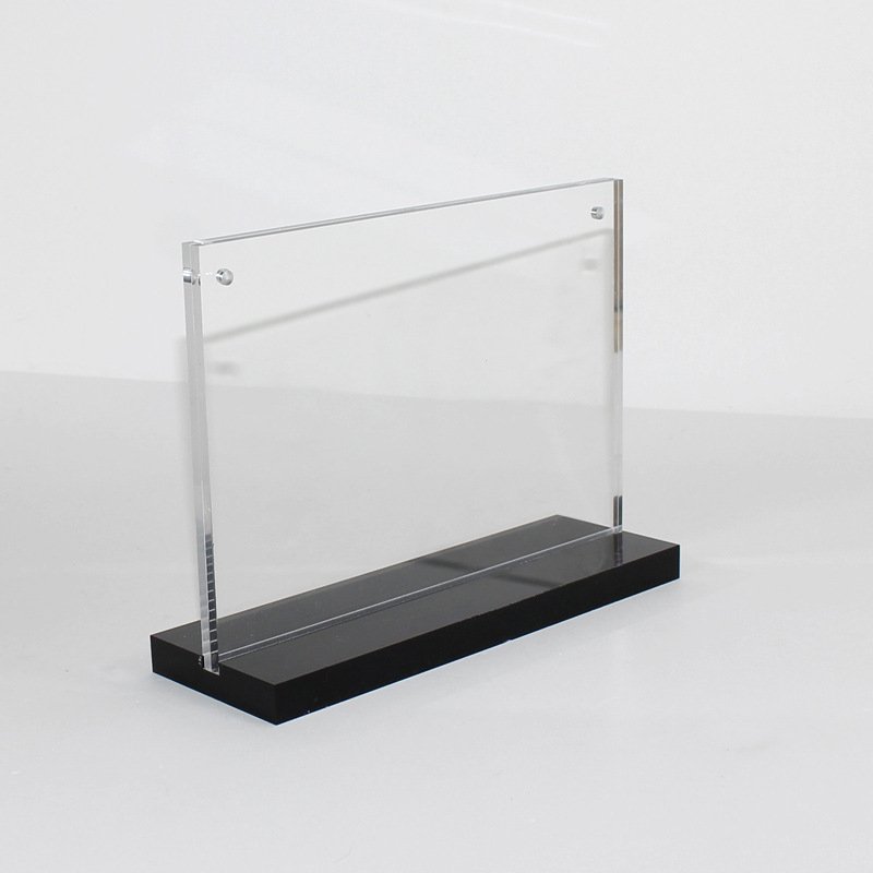 A3 A4 A5 A6 A7 size clear acrylic table card insert sign holder