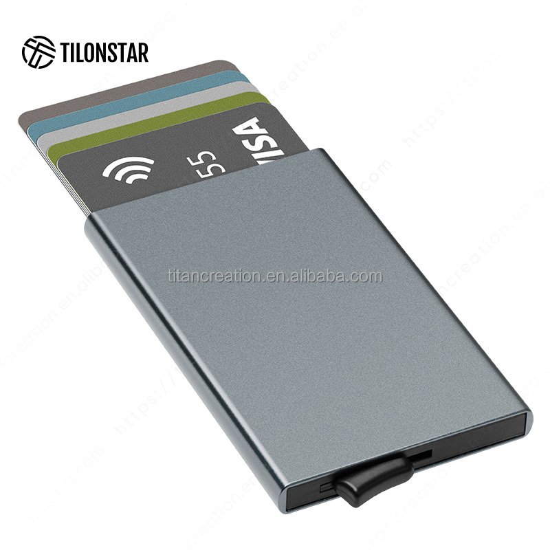TILONSTAR TVC100 Card Protector Wallet Slim Business Rfid Card Holder Case For Men