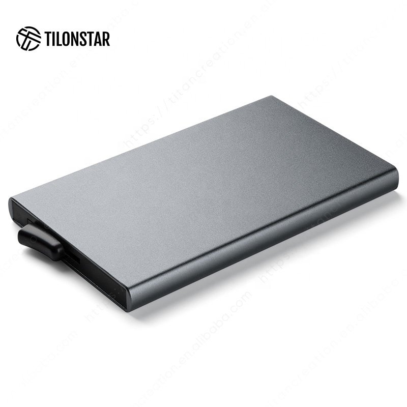 TILONSTAR TVC100 Card Protector Wallet Slim Business Rfid Card Holder Case For Men