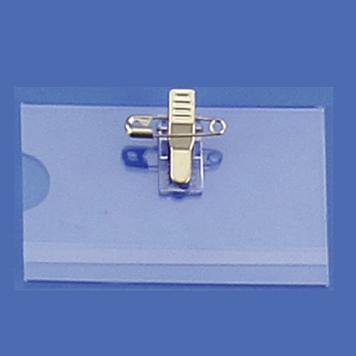 Clear Hard plastic business id card holder