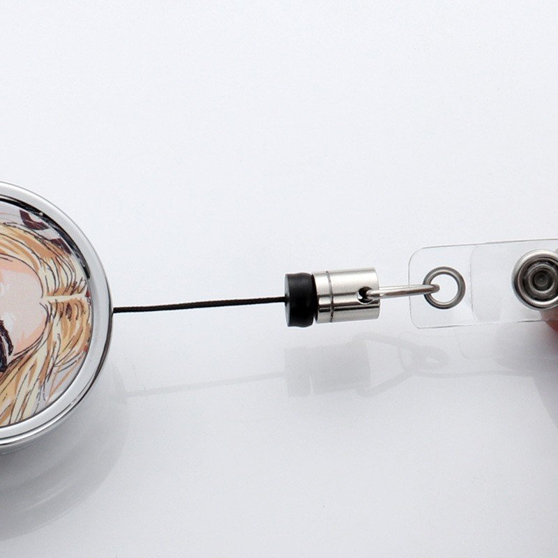 Sublimation Badge reel Blank custom badge holder DIY nurse gift