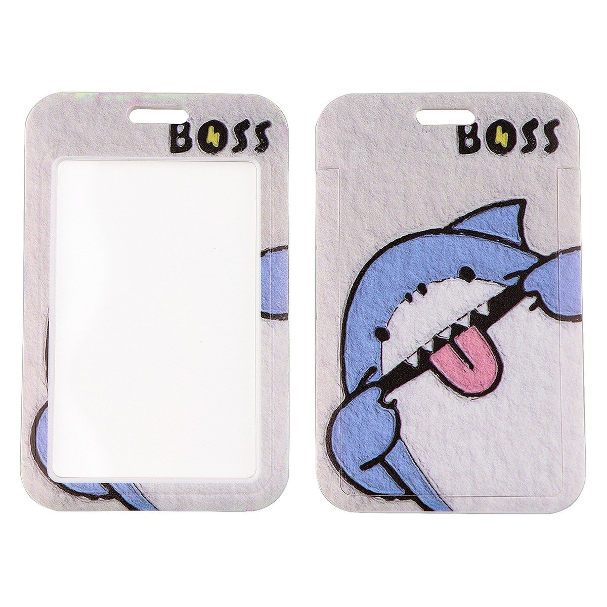 Custom Design Sublimation ID card holder Cover Print Sleeve Cardholder ABS Plastic ID Badge Case Card Holder