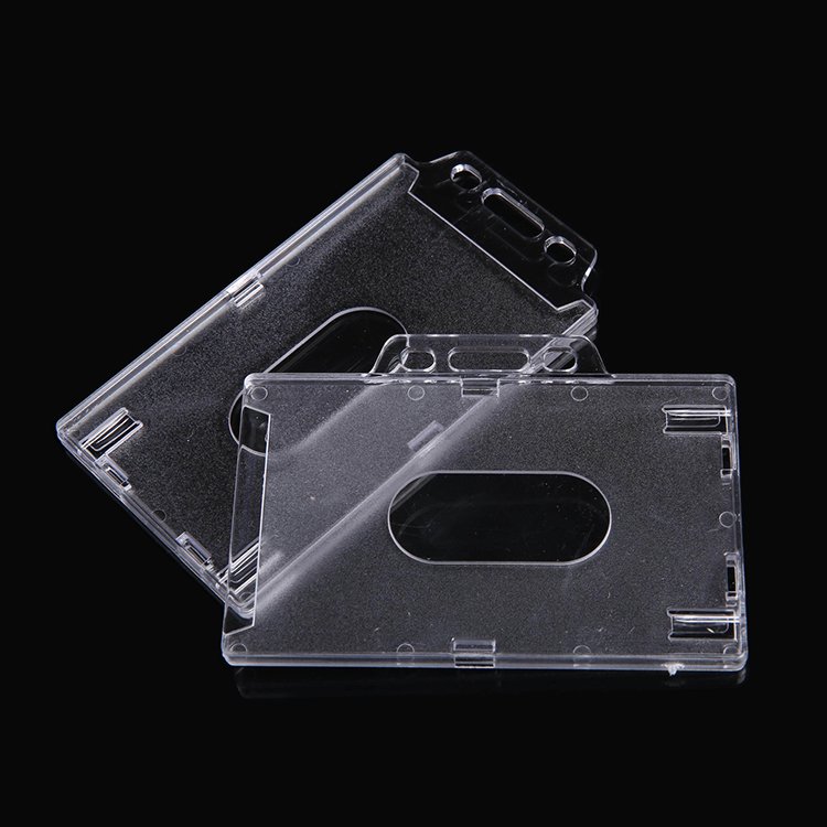 Id Card Holder Business Card Holder as Vertical Acrylic ID Card Holder