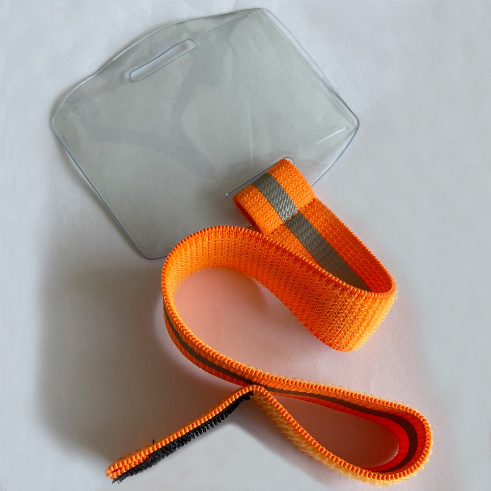 Tube Lanyards Flat Polyester Neck Strap Lanyard Safety Dye Sublimation ID Card Holder for Other Materials