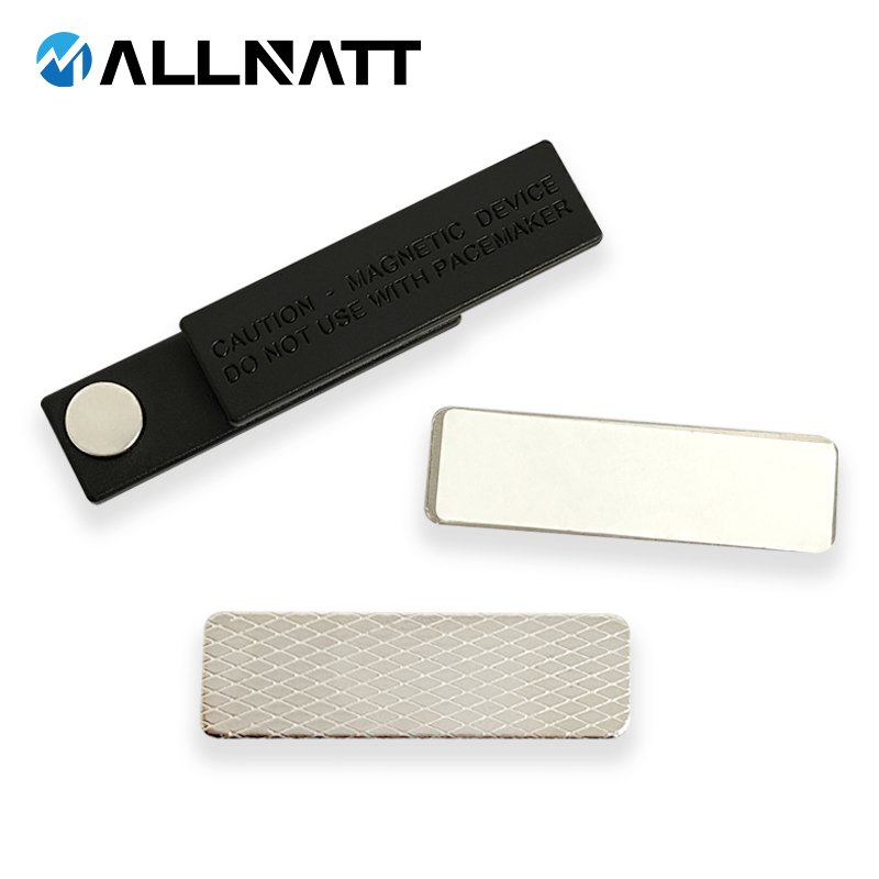 Brand New Name Badge Magnets Kit Magnetic Name Badge Holders 3 Strong Magnets Adhesive ID Holder For Business