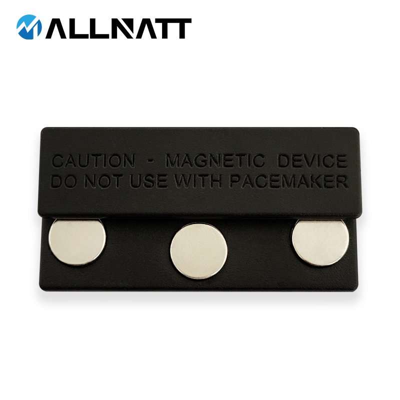 Brand New Name Badge Magnets Kit Magnetic Name Badge Holders 3 Strong Magnets Adhesive ID Holder For Business