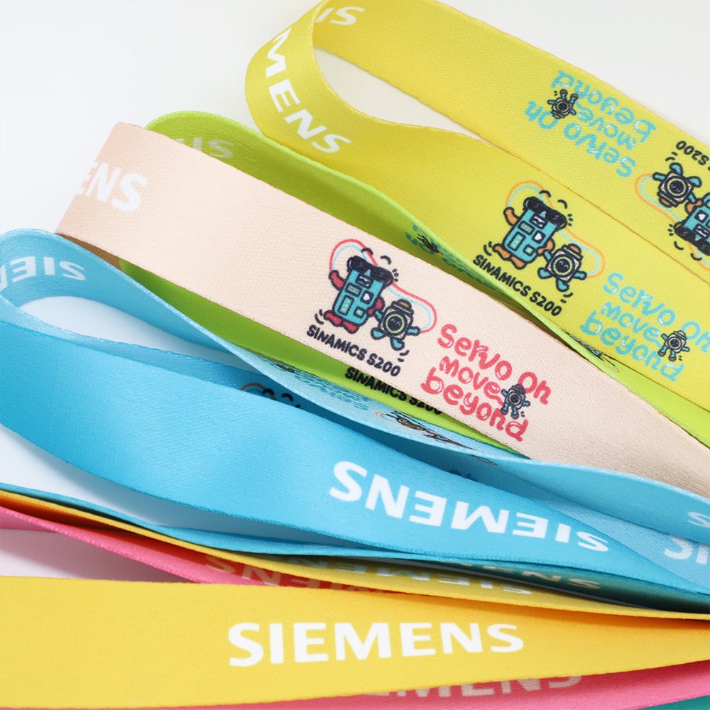 High Quality Custom Logo Optional Accessories Polyester Lanyards Key Id Card Phone holder Neck Strap
