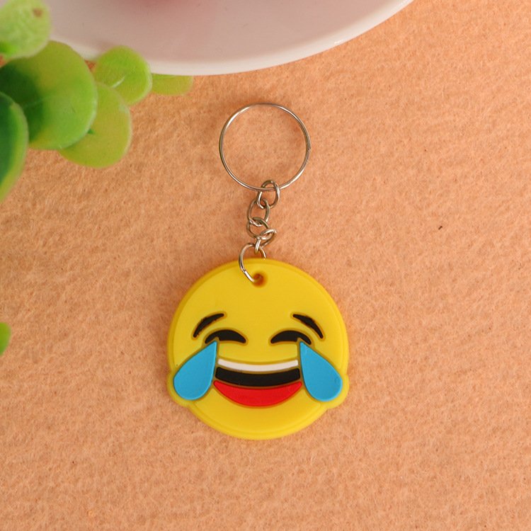 Wholesale Cheap Custom Shaped Silicone 2D 3D Key Holder Brand logo Soft PVC Rubber Keychain Gift Advertising Pendant