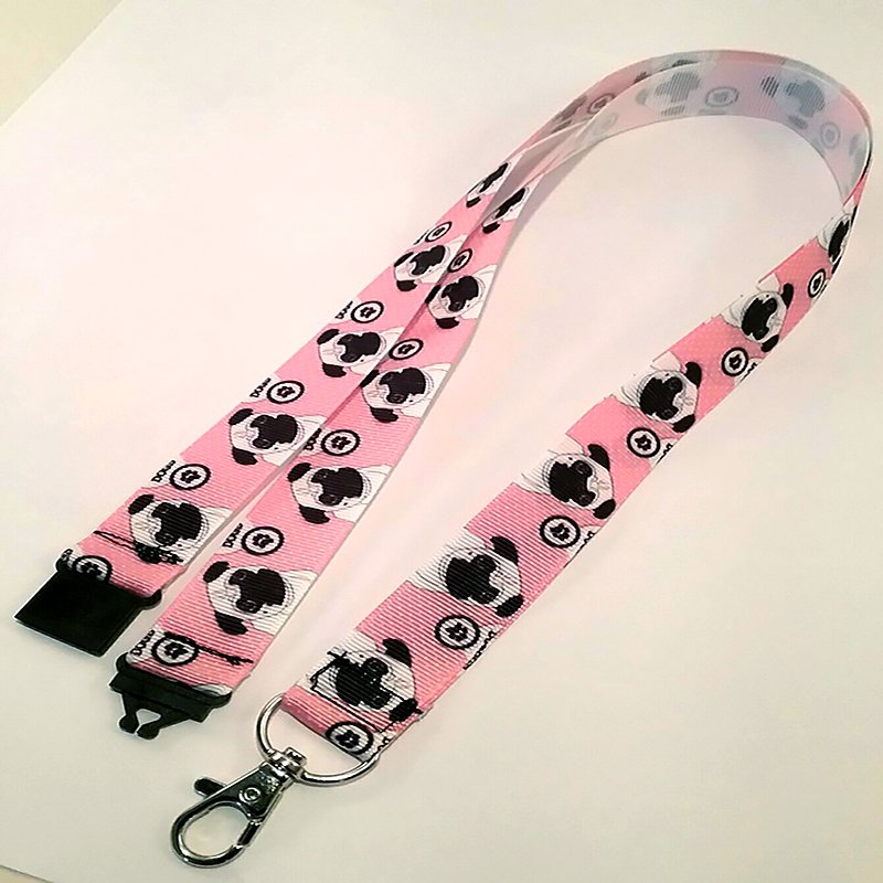 fashion hot sale Customized own Logo keychain polyester accessories lanyard