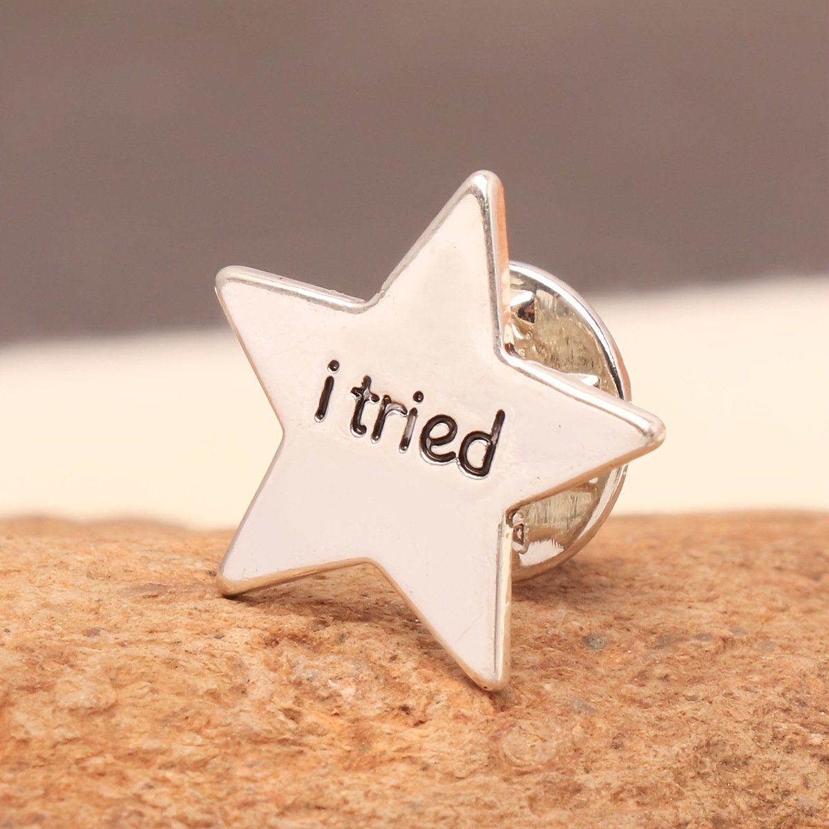 Humorous Phrases Star-Shaped Enamel Pins Cute Style "Didn't Get Drunk Today" Funny Badge Small Delicate Lapel Pin Backpack Decor