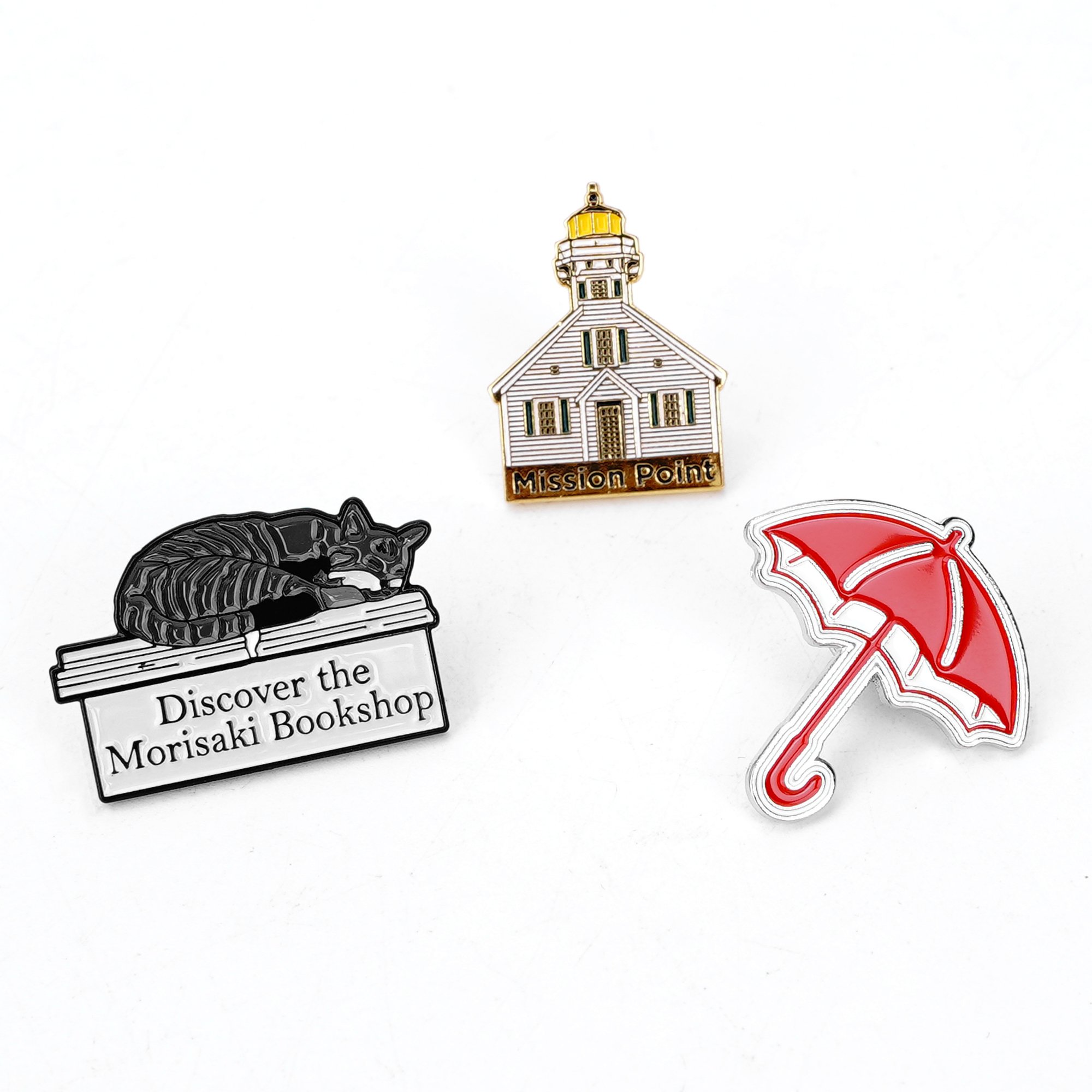 Brooch Pin Brooch Cartoon New Creative Cartoon Fat Cat Brooch Alloy Drip Oil Noodles Combination Fashion Lapel Pin