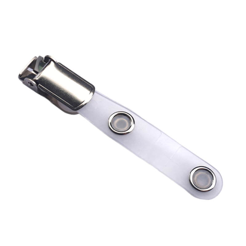 Metal Badge Holder Clips for Id Cards and Card Holders