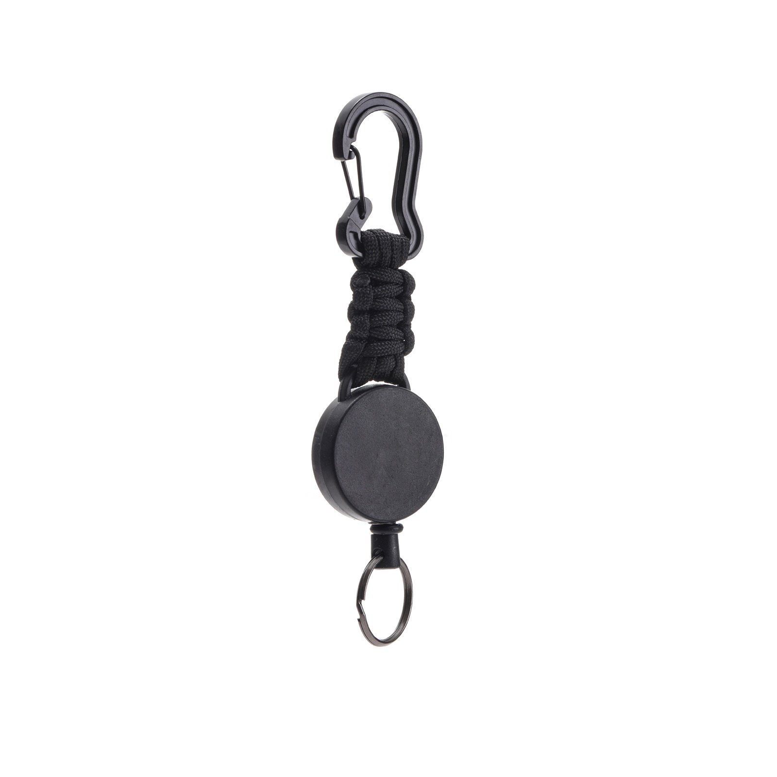 Best-Selling Seven-Core Retractable Keychain for Outdoor Activities Braided Reel key ring 4mm Diameter Badge Holder