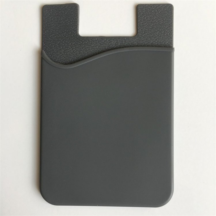 Wholesale Silicone Credit Card Holder Mobile Phone Back Sticker Card Holder Case For Phone Silicone Card Holder
