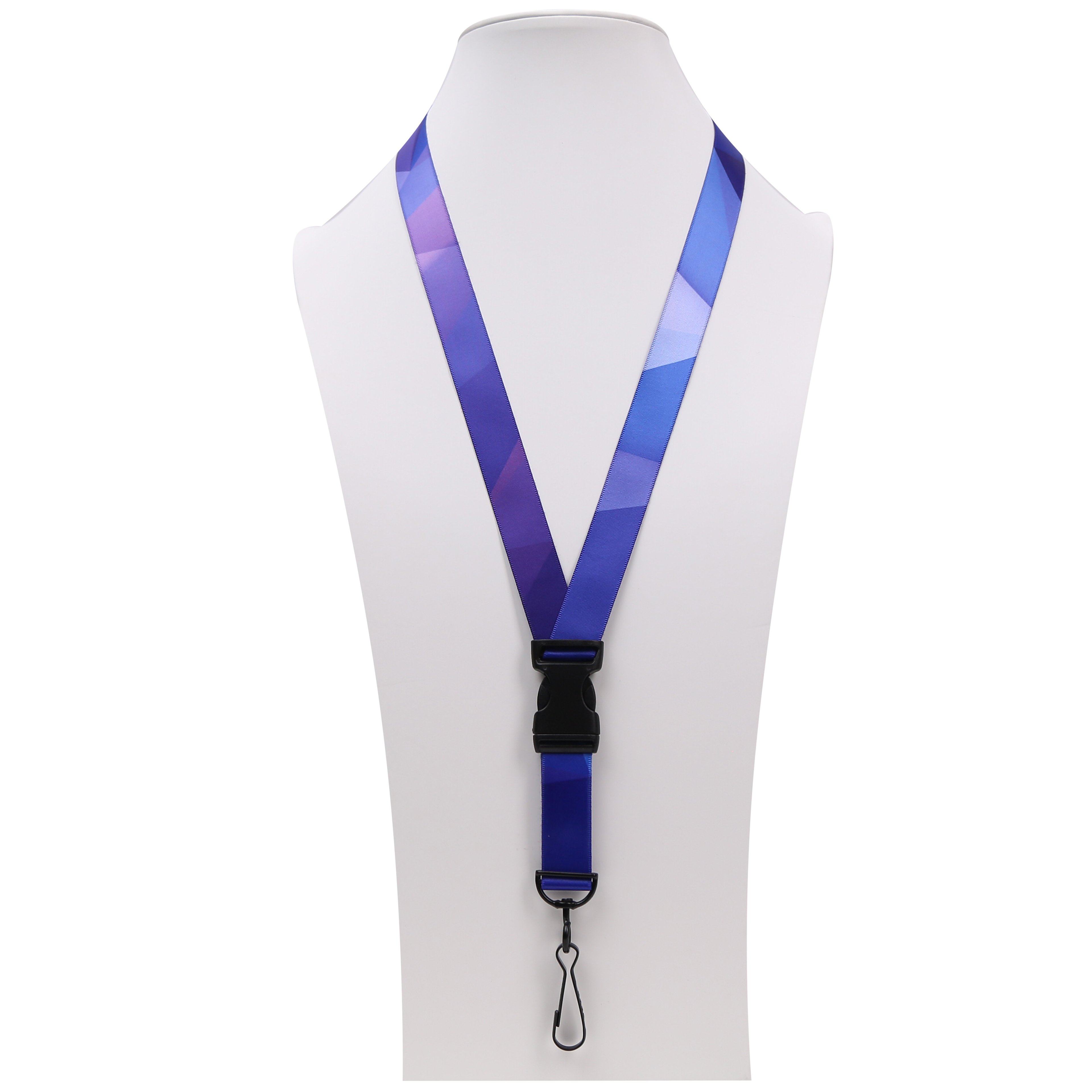 No Minimum Order Custom Logo Lanyard Your Own logo Sublimation Heat Transfer Printing Lanyard For Event School Exhibition
