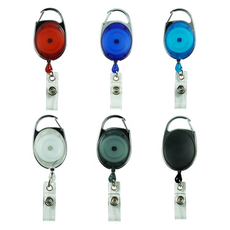Nurse ID Badge Holders Mutil Color Retractable Yoyo Reels