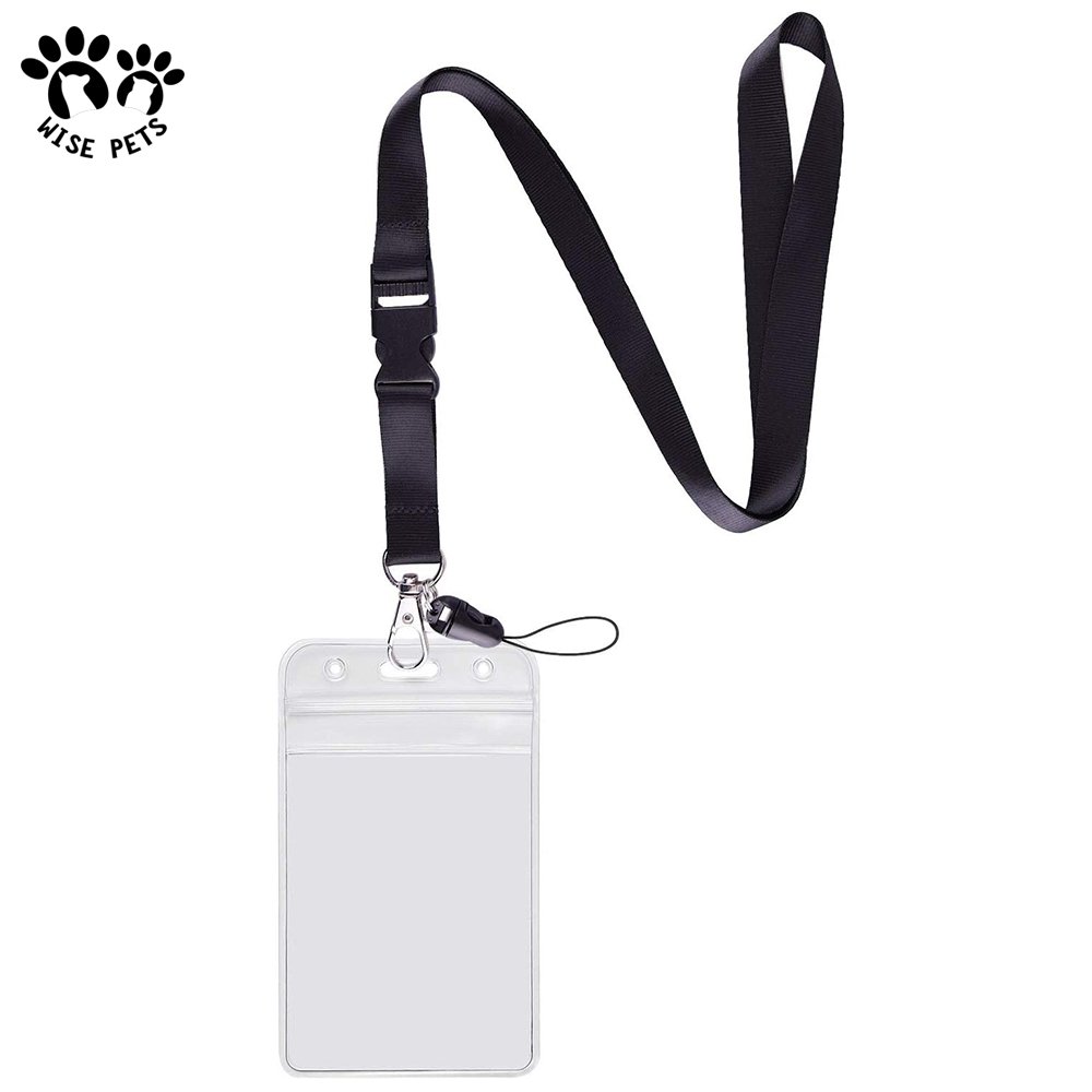 Custom LOGO Print Nylon Neck Strap Sling ID Badge Reel Keychain Holder Lanyards Breakaway Name Card Polyester Lanyard For Events