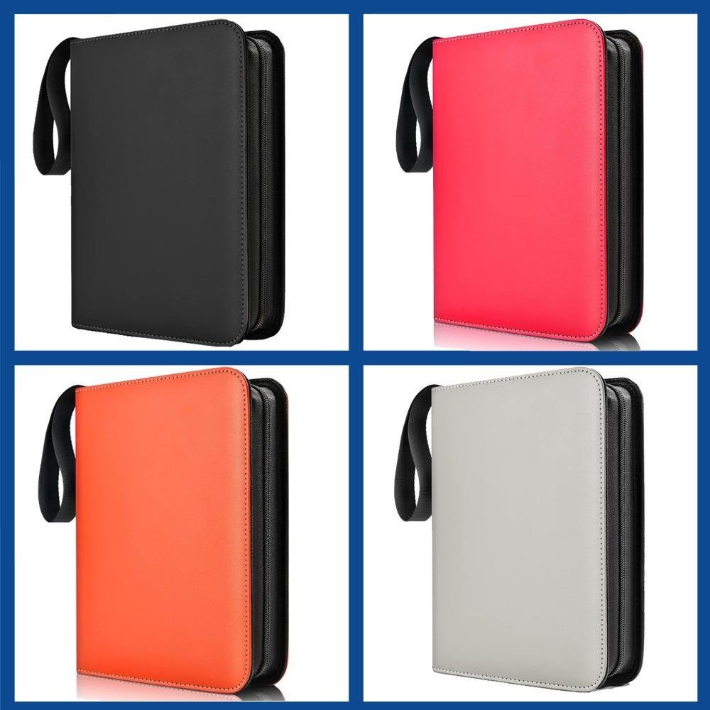 HIgh Quality PU Leather Custom Pattern Waterproof Trading Album Display Holder Pokemoned Trading Card Binder 900 Pockets