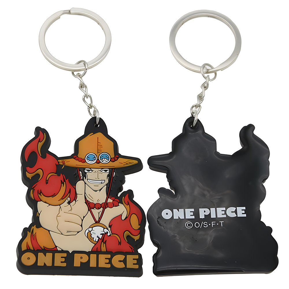 Wholesale custom 2d soft rubber key chain silicone keyring plastic pvc key holder chain personalised logo fashion cute pendant