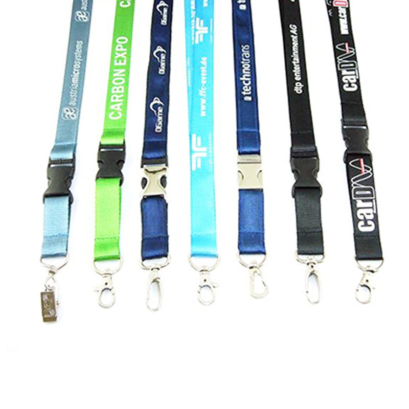 Neck Lanyard With Id Badge Holder Custom Champion Medal Safety Clip Woven Fashion Strap Lanyard For Teenagers