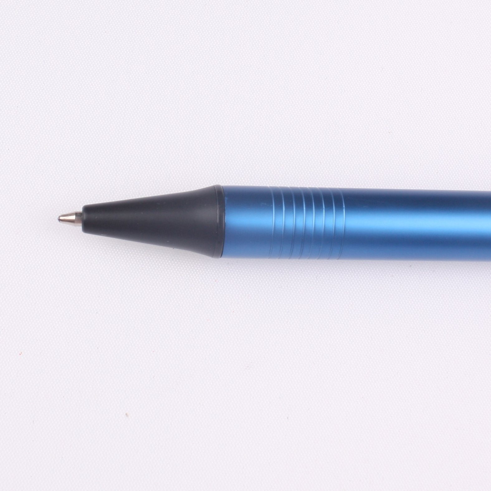 Promotional Multi-functional Classic Blue Ballpoint Pen Custom Logo Budget-Friendly Plastic Caneta for Business Gifts