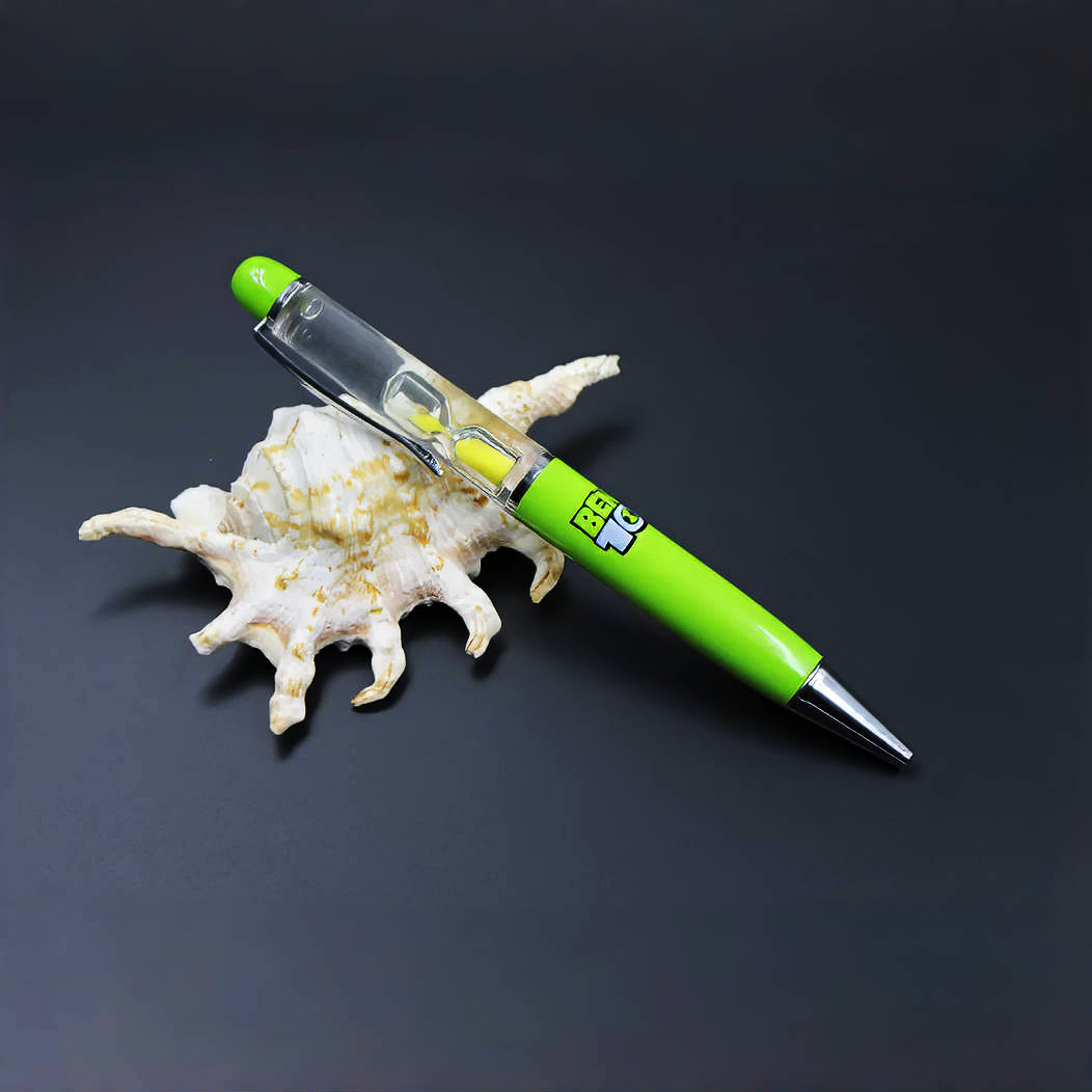 OEM Custom Logo Promotional 2D/3D Floating Ball Pen Novelty Stationery Event Festival Metal Pen 1.0mm Writing Gift Giving