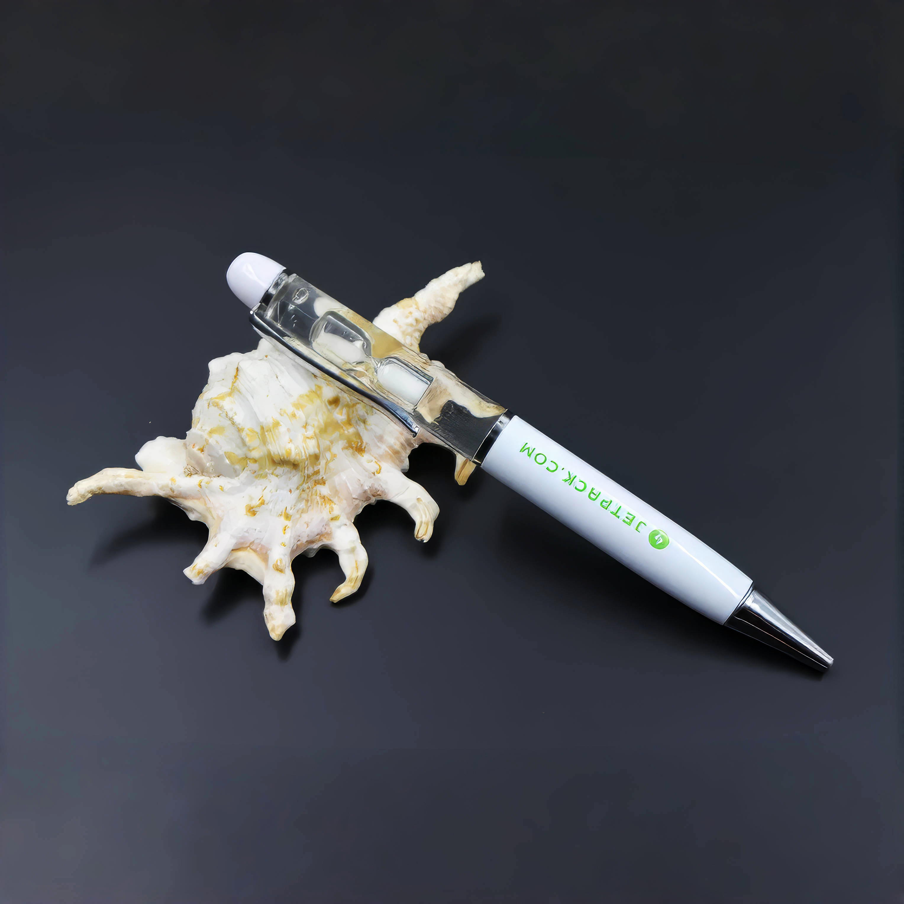 OEM Custom Logo Promotional 2D/3D Floating Ball Pen Novelty Stationery Event Festival Metal Pen 1.0mm Writing Gift Giving