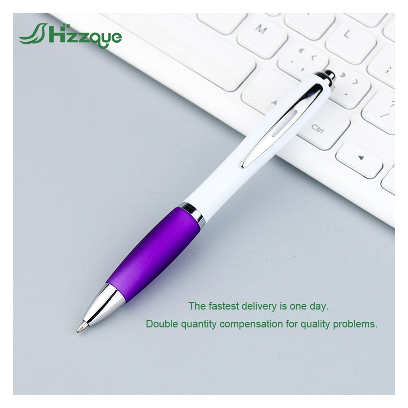 Wholesale ballpoint pens multicolor ballpoint pen Custom With Logo plastic ballpoint pens