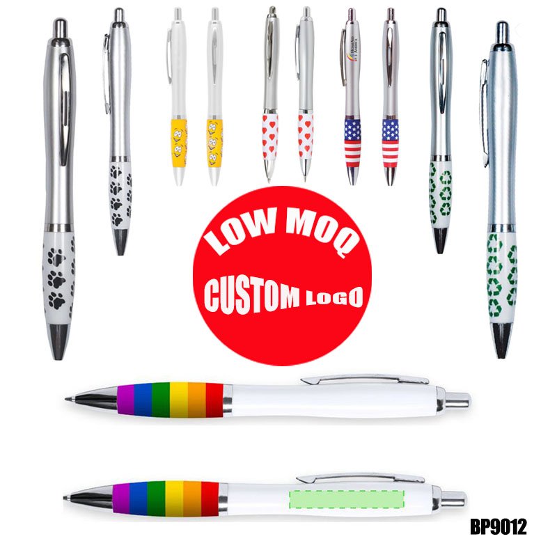 Personalized promotional custom logo Cheap Led Light Up ballpoint Pen With Stylus glow mobile touch gift pen with custom logo